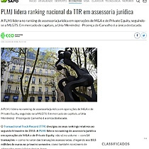 PLMJ lidera ranking nacional da TTR em assessoria jurdica